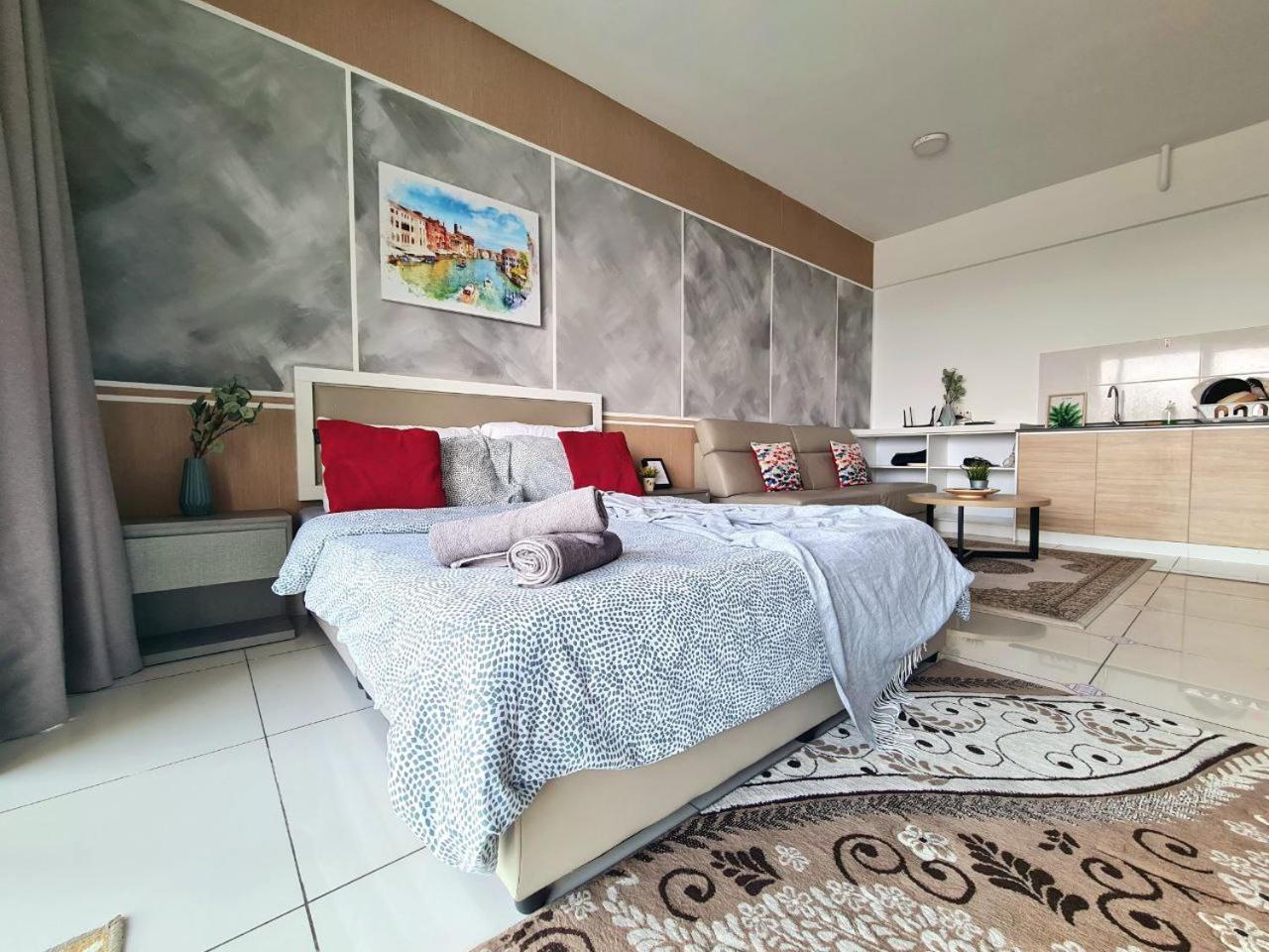 Studio @ Evo Soho Bangi Astro Wifi Netflix Kampong Sungai Ramal Dalam Buitenkant foto